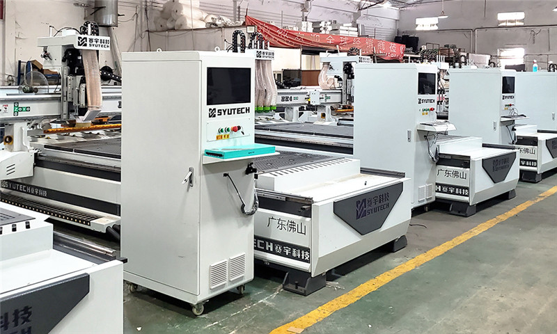 Furniture factory production line