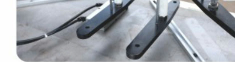 Pneumatic material pressing