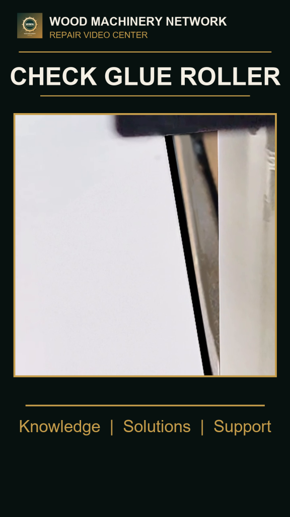 How to Fix Corner Damage Caused by Glue Roller Alignment