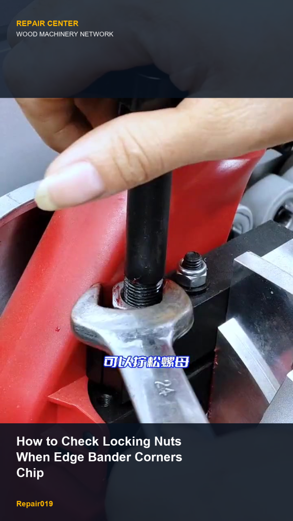 Why Locking Nuts Matter When Edge Bander Corner Chipping Keeps Returning