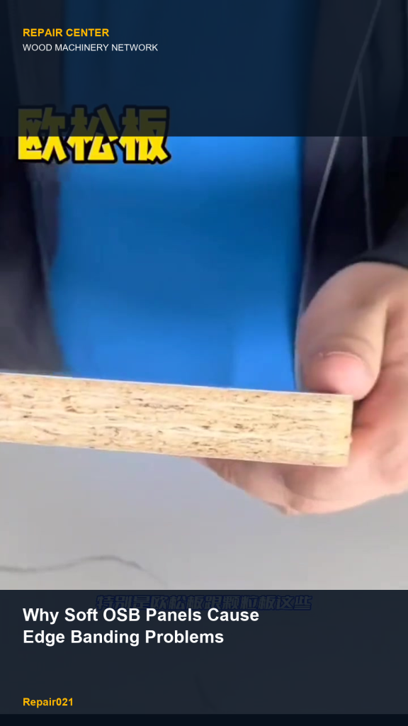 Why Soft OSB Panels Can Cause Edge Banding Quality Problems